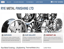 Tablet Screenshot of metal-finishing-uk.co.uk